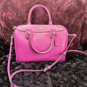 Coach Rowan Satchel Crossbody in Pink